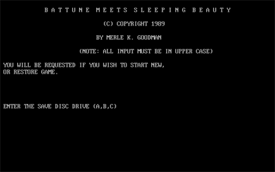 Battune Meets Sleeping Beauty - Screenshot - Game Title (null) - 640x400