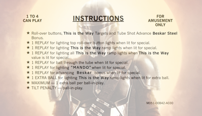 The Mandalorian (iDigStuff) - Arcade - Controls Information (null) - 1287x741
