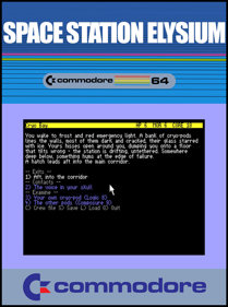 Space Station Elysium - Fanart - Box - Front (null) - 798x1072