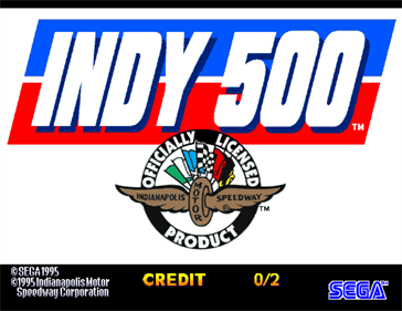 INDY 500 Twin - Screenshot - Game Title (null) - 493x380