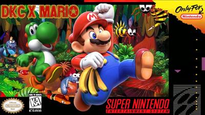 DKC X Mario - Fanart - Box - Front (null) - 1280x720