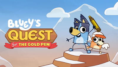 Bluey's Quest For The Gold Pen - Banner (World) - 616x353