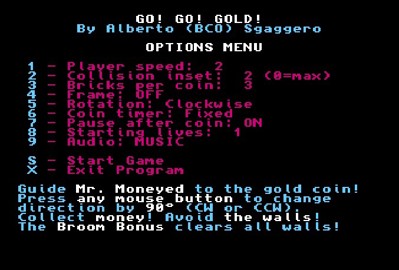 Go! Go! Gold! - Screenshot - Game Select (null) - 677x458