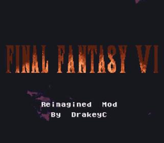 Final Fantasy VI: Reimagined - Screenshot - Game Title (World) - 1234x1080