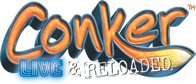 Conker: Live & Reloaded - Clear Logo (World) - 3076x1316