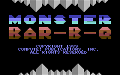 Monster Bar-B-Q - Screenshot - Game Title (North America) - 320x200