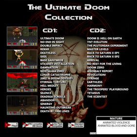 Doom - The Ultimate Collection - Box - Back (World) - 1400x1400