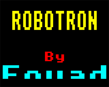 Robotron - Screenshot - Game Title (null) - 640x512
