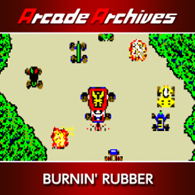 Arcade Archives BURNIN' RUBBER - Fanart - Box - Front (null) - 256x256