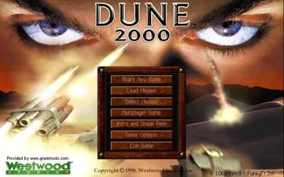 Dune 2000: GruntMods Edition - Screenshot - Game Select (null) - 641x400