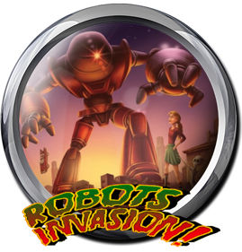 Robots Invasion - Fanart - Cart - Front (World) - 883x922