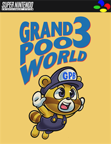 Grand Poo World 3 - Fanart - Box - Front (World) - 500x646