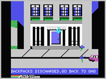 Ghostbusters (Opcode Games) - Screenshot - Gameplay (World) - 256x192