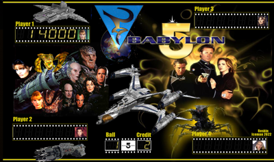 Babylon 5 - Arcade - Marquee (null) - 1293x767
