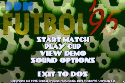 DDM Soccer 95 - Screenshot - Game Title (null) - 1800x1200