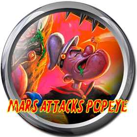 Mars Attacks Popeye - Fanart - Cart - Front (null) - 442x443