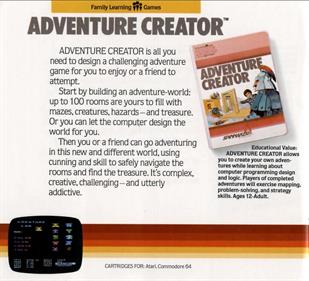 Adventure Creator - Advertisement Flyer - Front (North America) - 761x690
