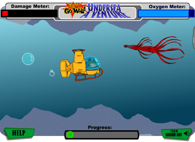 Rugrats Go Wild: Undersea A'venture - Screenshot - Gameplay (United States) - 548x400