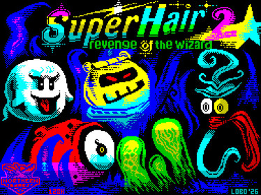 Superhair 2: Revenge of the Wizard - Screenshot - Game Title (null) - 512x384