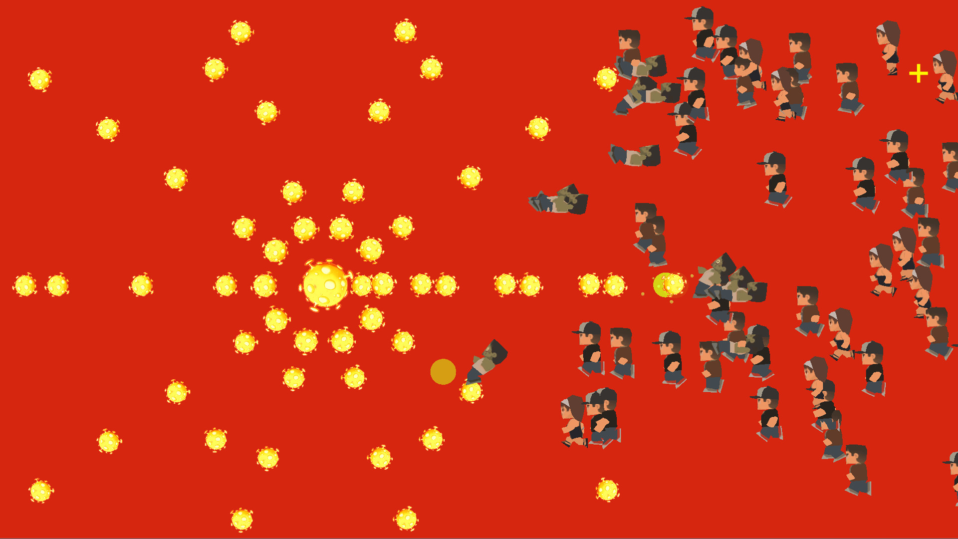 Illustration of Coronavirus Attack