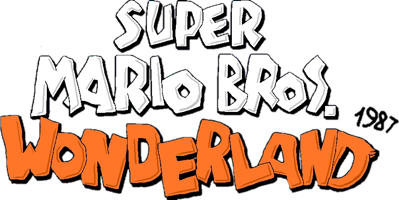 Super Mario Bros. Wonderland 1987 - Clear Logo (null) - 869x436