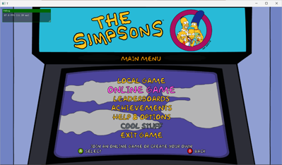 The Simpsons Arcade: Recompilation - Screenshot - Game Select (null) - 2564x1504