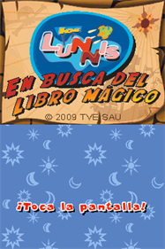 Los Lunnis: En Busca del Libro Magico - Screenshot - Game Title (Spain) - 256x384