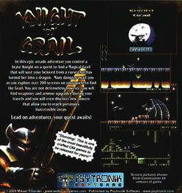 Knight 'n' Grail - Box - Back (World) - 402x425