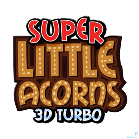 Super Little Acorns: 3D Turbo - Clear Logo (World) - 1024x1024