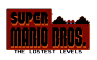 Super Mario Bros.: The Lostest Levels - Clear Logo (null) - 212x132