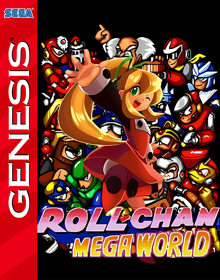 Roll-Chan: Mega World - Fanart - Box - Front (null) - 798x1016