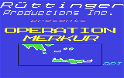 Operation Merkur - Screenshot - Game Title (null) - 320x200