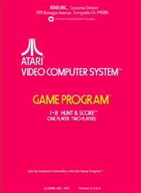 Hunt & Score - Box - Back - Reconstructed (North America) - 500x680