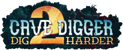 Cave Digger 2: Dig Harder - Clear Logo (null) - 634x259