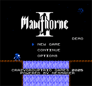 Mawthorne 2 - Screenshot - Game Title (World) - 256x240