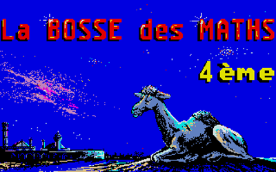 La bosse des maths: 4eme - Screenshot - Game Title (null) - 320x200