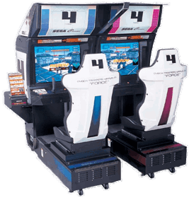Cyber Troopers Virtual-On Force - Arcade - Cabinet (null) - 640x672