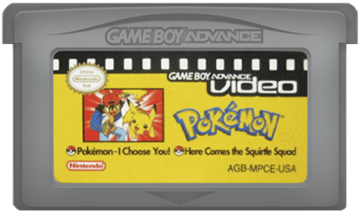 Game Boy Advance Video: Pokémon: Volume 3 - Cart - Front (North America) - 473x283