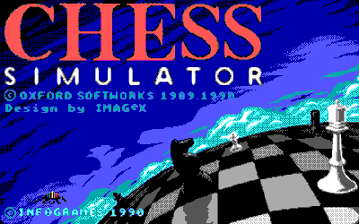 Chess Simulator - Screenshot - Game Title (null) - 320x200