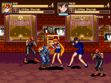 Kungpow's Code Name: Sailor V - Screenshot - Gameplay (World) - 960x720