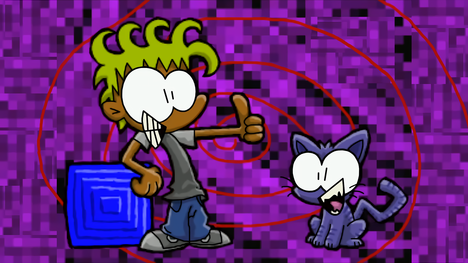 Illustration of Lyle in Cube Sector