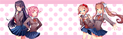 Doki Doki Literature Club 64! - Fanart - Background (null) - 3840x1240