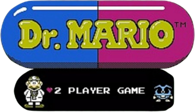 Dr. Mario: 2 Players Inverse Hack - Clear Logo (null) - 450x259