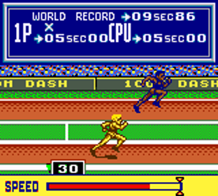 Track & Field - Screenshot - Gameplay (World) - 160x144