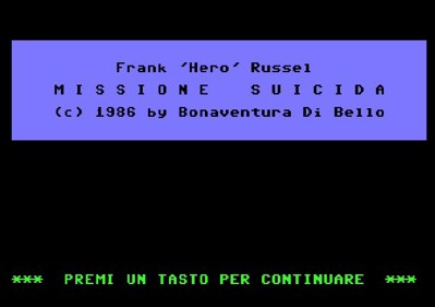 Frank Russel: Missione Suicida - Screenshot - Game Title (null) - 628x442