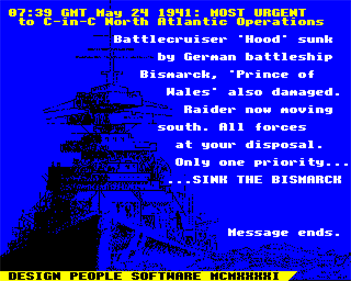 Sink the Bismarck - Screenshot - Game Title (null) - 640x512