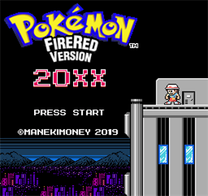 Pokémon: Fire Red 20XX - Screenshot - Game Title (North America) - 512x481