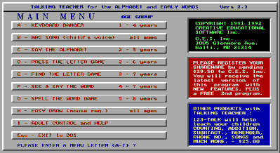 ABC-Talk - Screenshot - Game Select (null) - 640x350