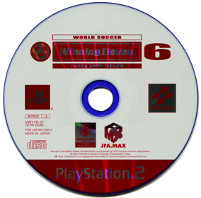 World Soccer: Winning Eleven 6 Final Evolution - Disc (Japan) - 800x789
