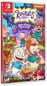Rugrats: Adventures in Gameland - Box - 3D (North America) - 371x673
